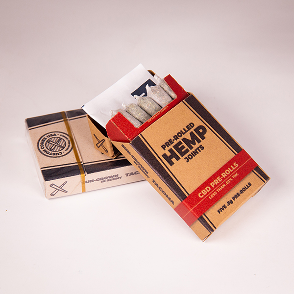 Boîte à cigarettes rigide personnalisée