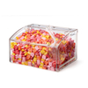 Boîte de présentation en acrylique Candy avec couvercle